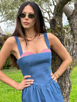 Load image into Gallery viewer, LA PETITE ROBE DENIM