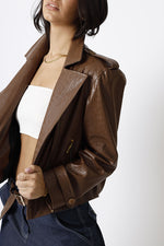 Load image into Gallery viewer, BRUNA BIKER JACKET