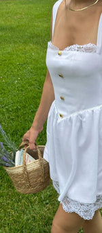Load image into Gallery viewer, LA PETITE ROBE BLANCHE