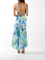 PRINTED LEONIE DRESS