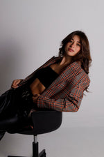 Load image into Gallery viewer, THE WOOL CHECKERED BLAZER
