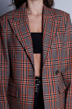 Load image into Gallery viewer, THE WOOL CHECKERED BLAZER
