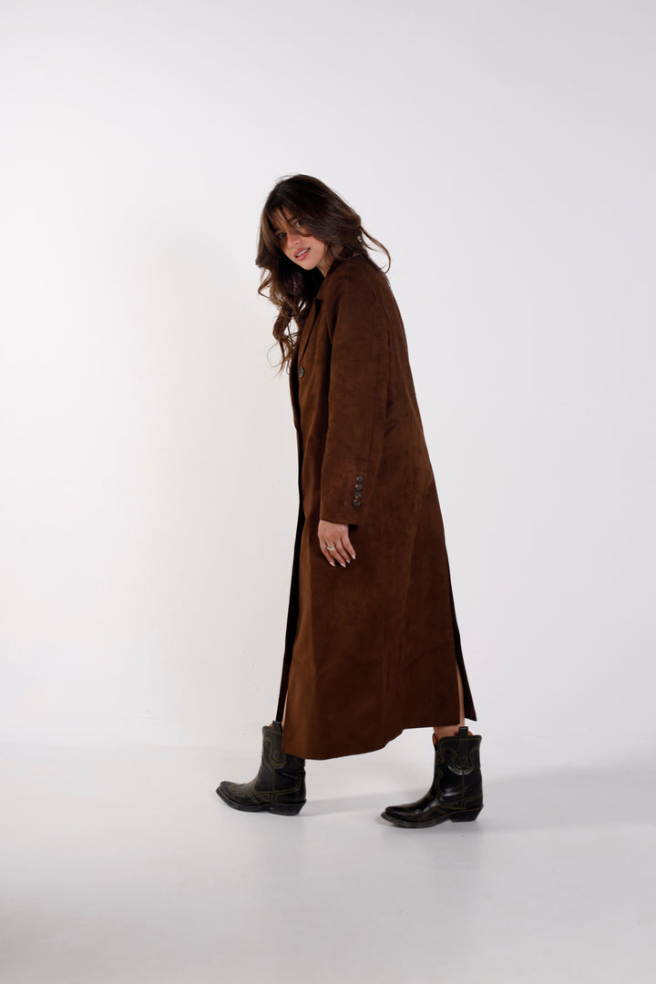 BOND SUEDE COAT