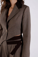 Load image into Gallery viewer, HALLOW CHECKED BLAZER
