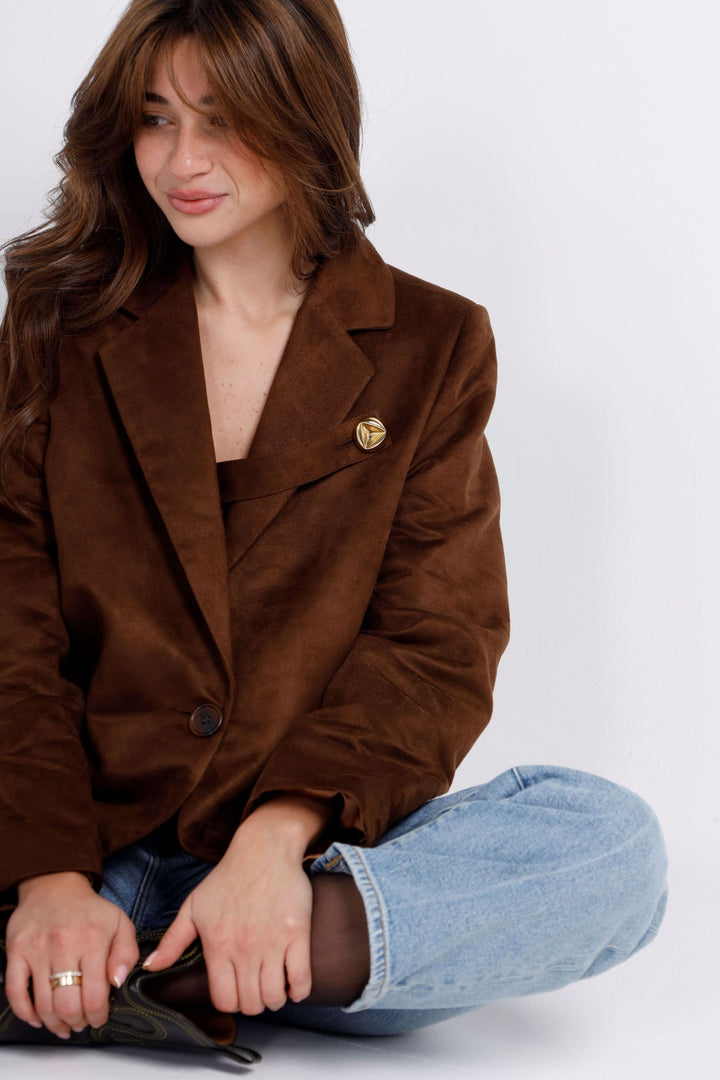 ARIA SUEDE BLAZER