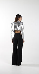 Load image into Gallery viewer, SCARLET DISCO CROPPED JACKET
