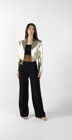 Load image into Gallery viewer, SCARLET DISCO CROPPED JACKET
