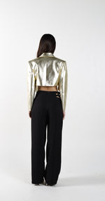 Load image into Gallery viewer, SCARLET DISCO CROPPED JACKET
