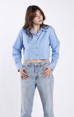 Load image into Gallery viewer, GEMMA POPLIN BLOUSE
