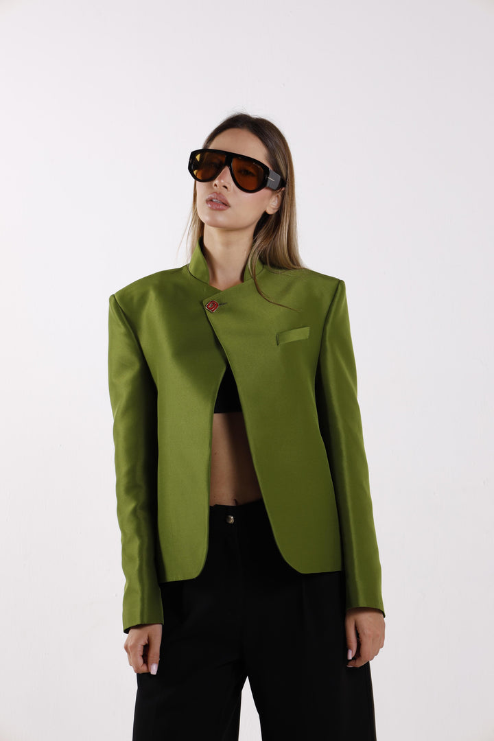 SAYAN TAILORED BLAZER GREEN